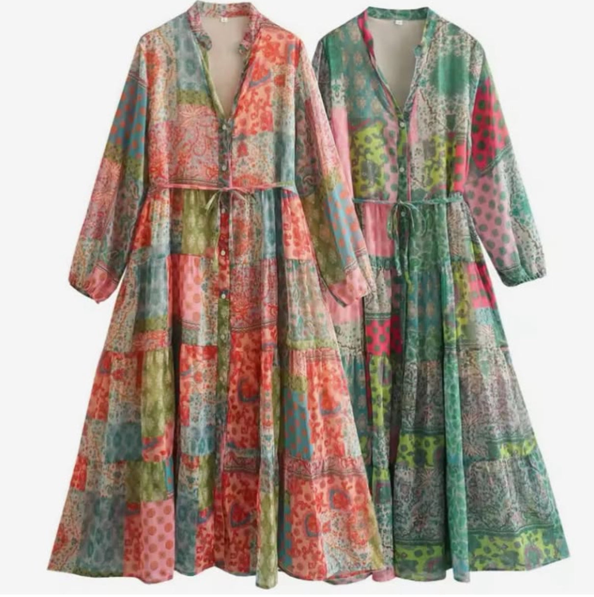 Patchwork Dress