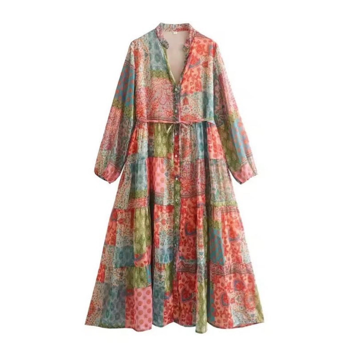 Patchwork Dress