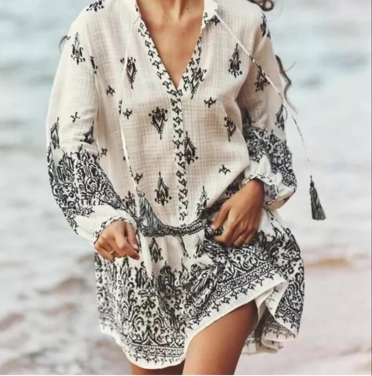 Short Printed Dress