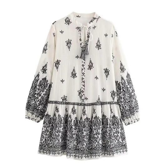 Short Printed Dress