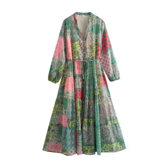 Patchwork Dress